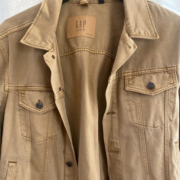 Men’s Gap Brown Denim Jacket XL - Picture 4 of 4